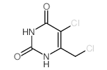 5-氯-6-(氯甲基)-2,4(1H,3H)-嘧啶二酮结构式
