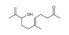 9-hydroxy-6,10-dimethylundeca-5,10-dien-2-one结构式