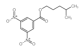 1-Pentanol, 4-methyl-,1-(3,5-dinitrobenzoate) Structure