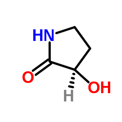 (R)-3-羟基吡咯烷酮结构式