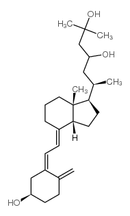 23,25-Dihydroxy Vitamin D3 Structure