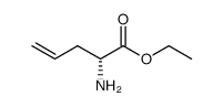 (R)-allylglycine ethyl ester Structure