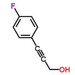 3-(4-Fluorophenyl)-2-propyn-1-ol Structure
