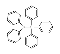 Benzene,1,1',1''-[(diphenylmethyl)silylidyne]tris-结构式