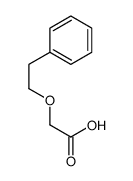 2-(2-phenylethoxy)acetic acid结构式