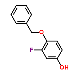 4-Benzyloxy-3-fluoro-phenol Structure