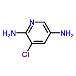 3-氯吡啶-2,5-二胺结构式