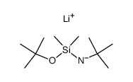1,3,5,7-Tetra-tert-butyl-4,4,8,8-tetramethyl-5,7-dioxonia-1,3-diazonia-4,8-disila-2Λ3,6Λ6-dithiatricyclo[4.2.0.03,6]octan结构式