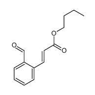 butyl 3-(2-formylphenyl)prop-2-enoate结构式