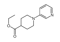 ethyl 1-pyridin-3-ylpiperidine-4-carboxylate结构式
