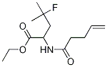 (S)-4-氟-4-甲基-2-(戊-4-烯酰氨基)戊酸乙酯结构式