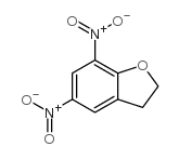 5,7-二硝基-2,3-二氢苯并呋喃结构式