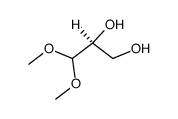 3,3-dimethoxy-propane-1,2-diol结构式