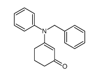 3-(N-benzylanilino)cyclohex-2-en-1-one结构式