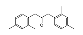 1,3-bis-(2,4-dimethyl-phenyl)-acetone结构式