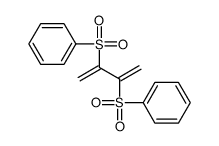 3-(benzenesulfonyl)buta-1,3-dien-2-ylsulfonylbenzene结构式
