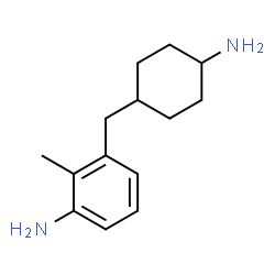 3-[(4-aminocyclohexyl)methyl]-o-toluidine结构式