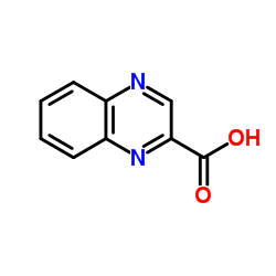 2-Quinoxalinecarboxylic acid Structure