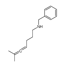 N-benzyl-6-methylhepta-4,5-dien-1-amine Structure