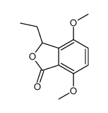 3-ethyl-4,7-dimethoxy-3H-2-benzofuran-1-one结构式