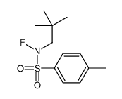 N-(2,2-dimethylpropyl)-N-fluoro-4-methylbenzenesulfonamide结构式
