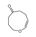 3,4,6,7-tetrahydro-2H-oxonin-5-one Structure