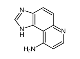 3H-Imidazo[4,5-f]quinolin-9-amine(9CI) Structure