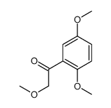 1-(2,5-dimethoxyphenyl)-2-methoxyethanone结构式