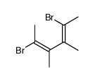 2,5-dibromo-3,4-dimethylhexa-2,4-diene结构式