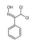 N-(2,2-dichloro-1-phenylethylidene)hydroxylamine Structure