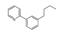 2-(2-丁基苯基)-吡啶结构式