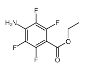 Benzoic acid, 4-amino-2,3,5,6-tetrafluoro-, ethyl ester Structure