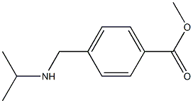 methyl 4-((isopropylamino)methyl)benzoate结构式