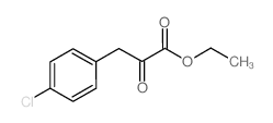 Ethyl 3-(4-chlorophenyl)-2-oxopropanoate结构式