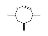 3,5,7-trimethylene-cyclooctene Structure