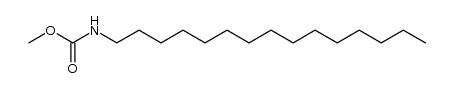 pentadecyl-carbamic acid methyl ester Structure