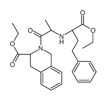 Quinapril Ethyl Ester Maleic Acid Salt Structure