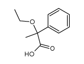 2-ethoxy-2-phenylpropanoic acid Structure