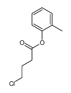 (2-methylphenyl) 4-chlorobutanoate Structure