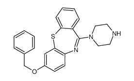 7-Benzyloxy-N-des{[2-(2-hydroxy)ethoxy]ethyl} Quetiapine Structure