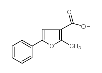 2-methyl-5-phenylfuran-3-carboxylic acid Structure