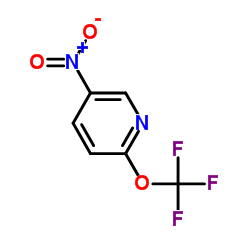 5-Nitro-2-(trifluoromethoxy)pyridine Structure
