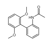 N-(2',6'-dimethoxybiphenyl-2-yl)acetamide Structure