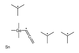 trimethyl(3-tritert-butylstannylprop-1-ynyl)germane结构式