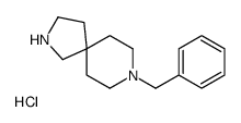 8-benzyl-2,8-diaza-spiro[4.5]decane 2hcl结构式