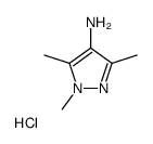 1,3,5-TRIMETHYL-1H-PYRAZOL-4-AMINE HYDROCHLORIDE Structure