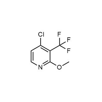 4-Chloro-2-methoxy-3-(trifluoromethyl)pyridine Structure