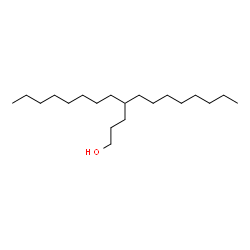 4-辛基-1-十二烷醇结构式