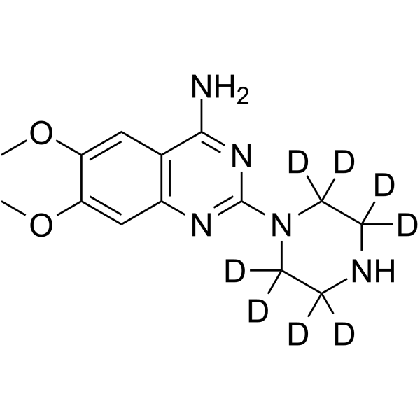 Terazosin EP impurity C-d8 Structure