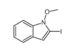 2-iodo-1-methoxyindole Structure